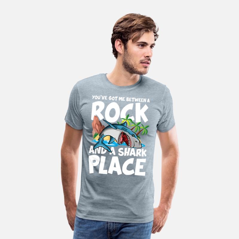 You've Got Me Between A Rock And A Shark Place