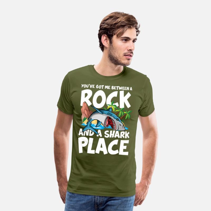 You've Got Me Between A Rock And A Shark Place