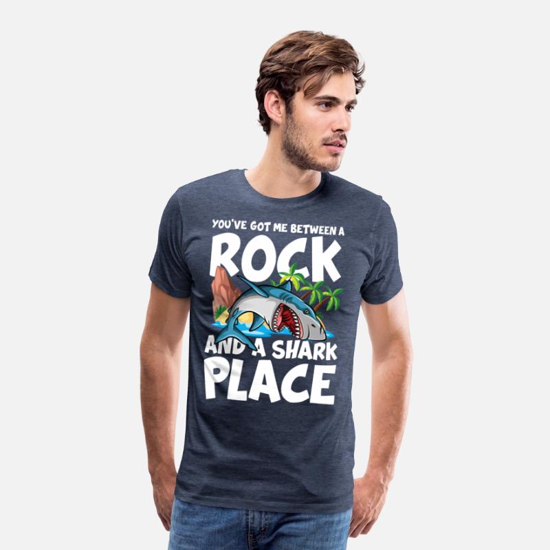 You've Got Me Between A Rock And A Shark Place