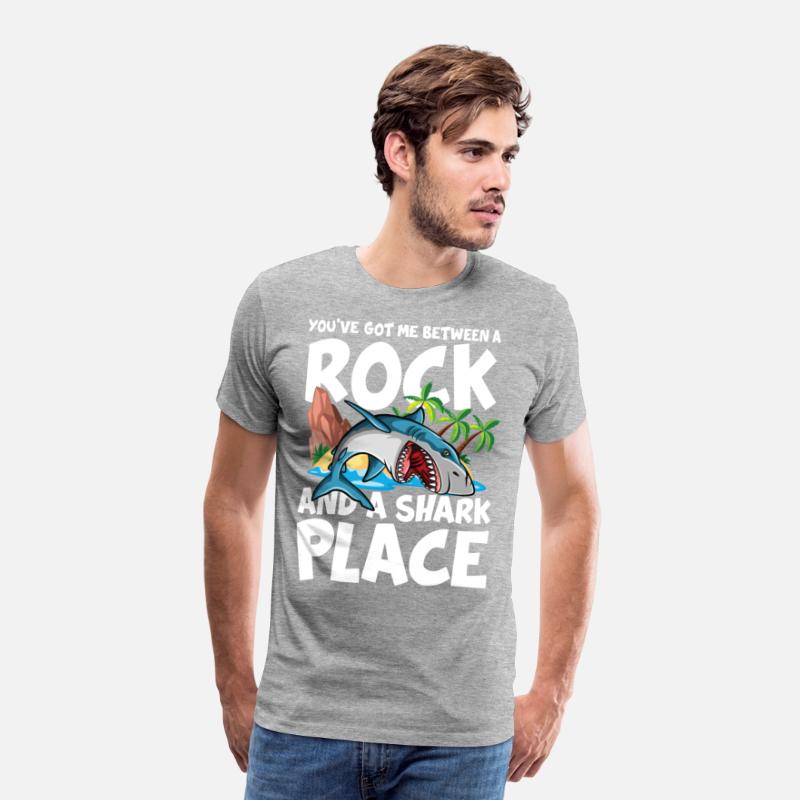 You've Got Me Between A Rock And A Shark Place