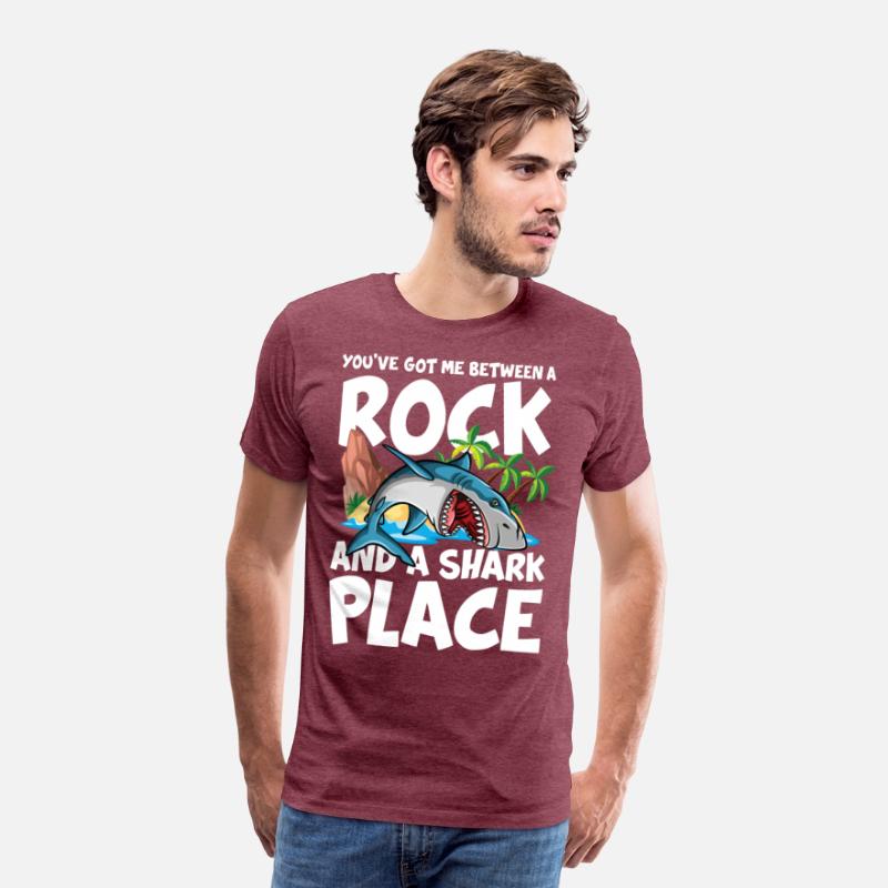 You've Got Me Between A Rock And A Shark Place