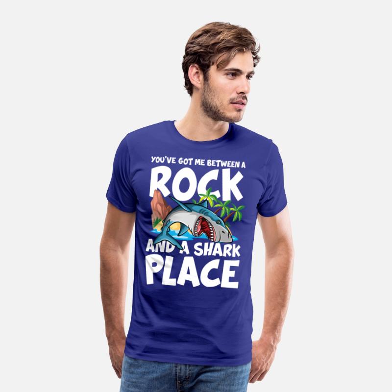 You've Got Me Between A Rock And A Shark Place