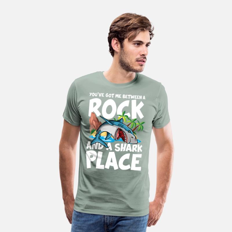 You've Got Me Between A Rock And A Shark Place