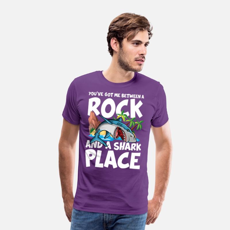 You've Got Me Between A Rock And A Shark Place