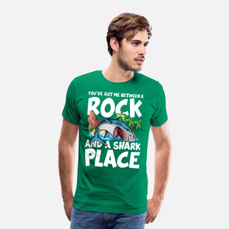You've Got Me Between A Rock And A Shark Place