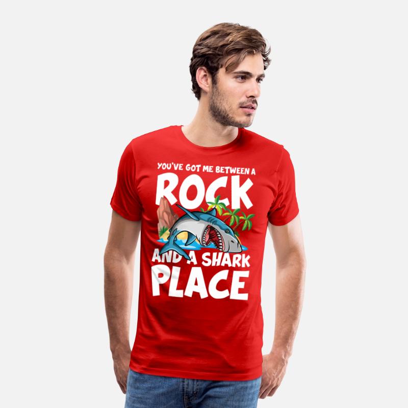You've Got Me Between A Rock And A Shark Place