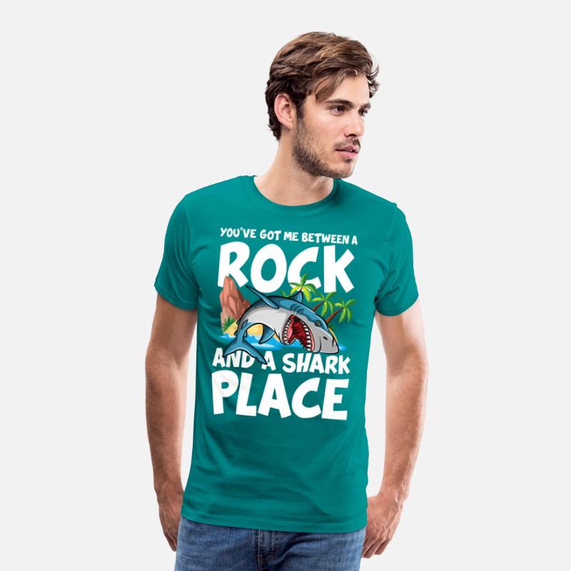 You've Got Me Between A Rock And A Shark Place