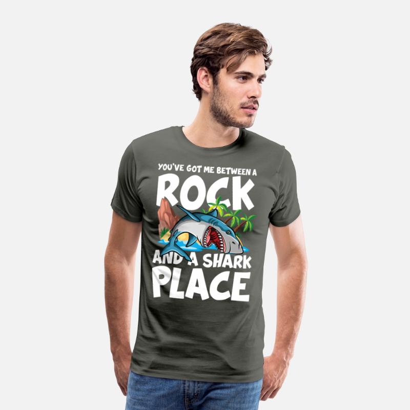 You've Got Me Between A Rock And A Shark Place