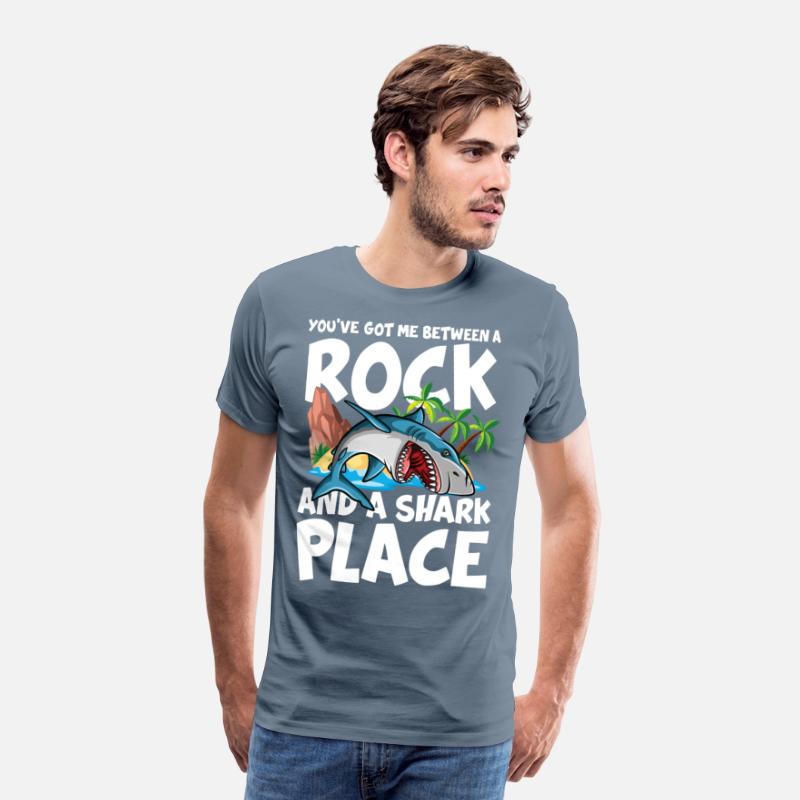 You've Got Me Between A Rock And A Shark Place