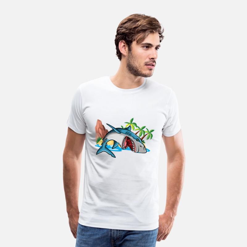 You've Got Me Between A Rock And A Shark Place