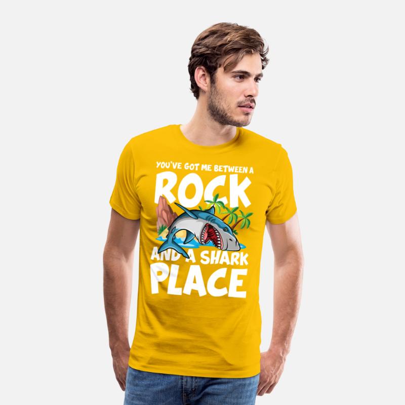 You've Got Me Between A Rock And A Shark Place