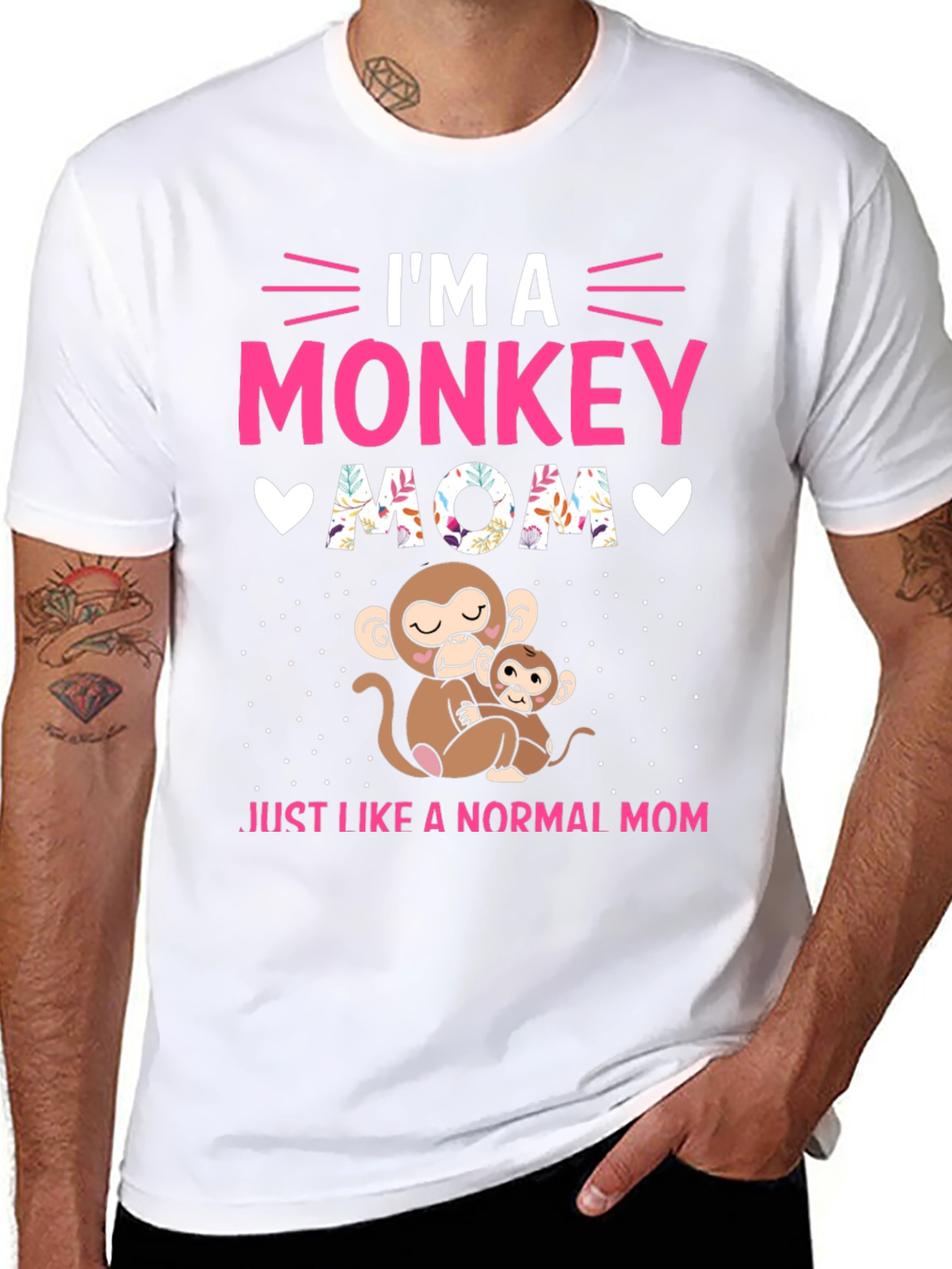 Im a Monkey Mom T-Shirt