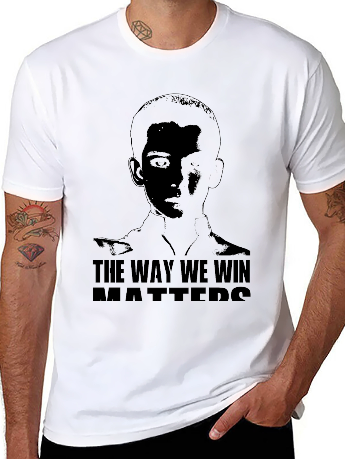 The Way We Win Matters Black T-Shirt