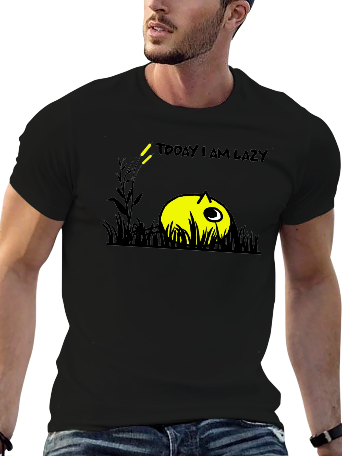 Today I am Lazy T-Shirt - Funny Graphic Tee