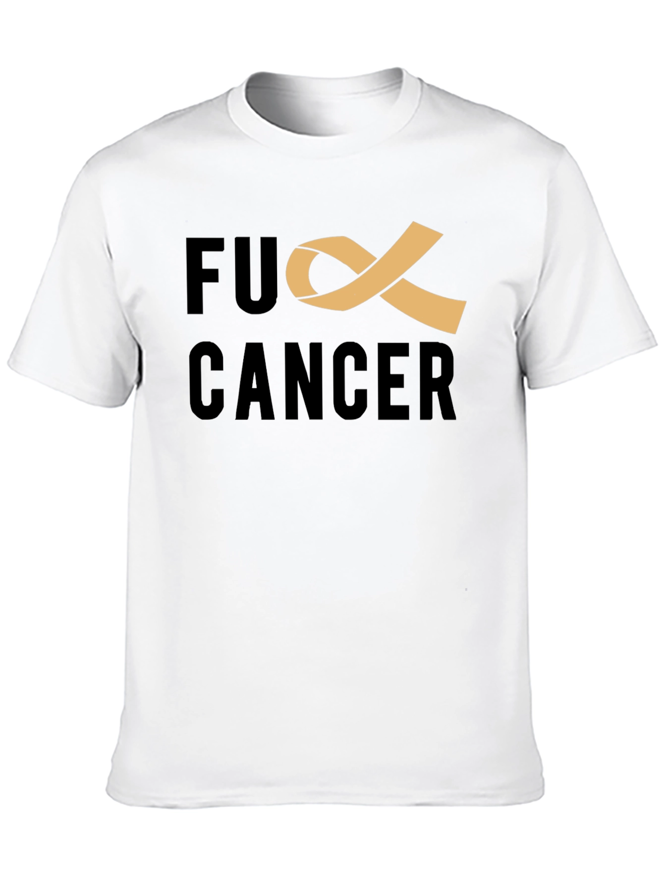 F Cancer Ribbon T-Shirt