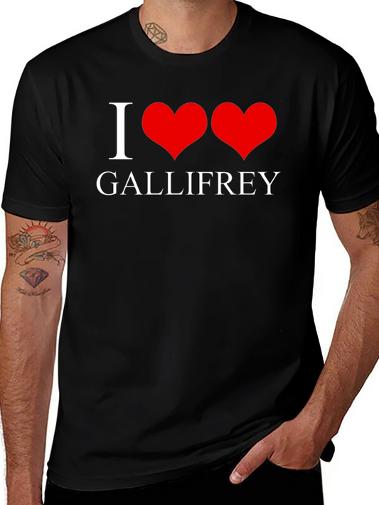 I Love Gallifrey T-Shirt - Doctor Who Fan Apparel