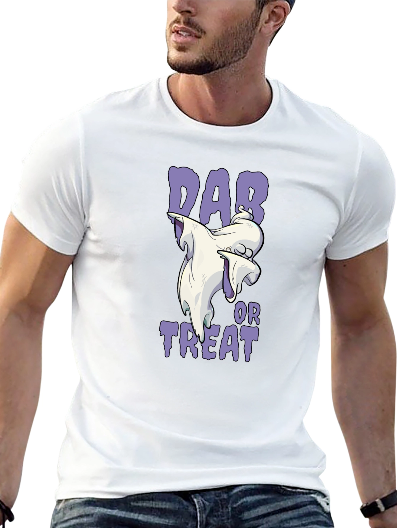 Dab or Treat Halloween Graphic T-Shirt
