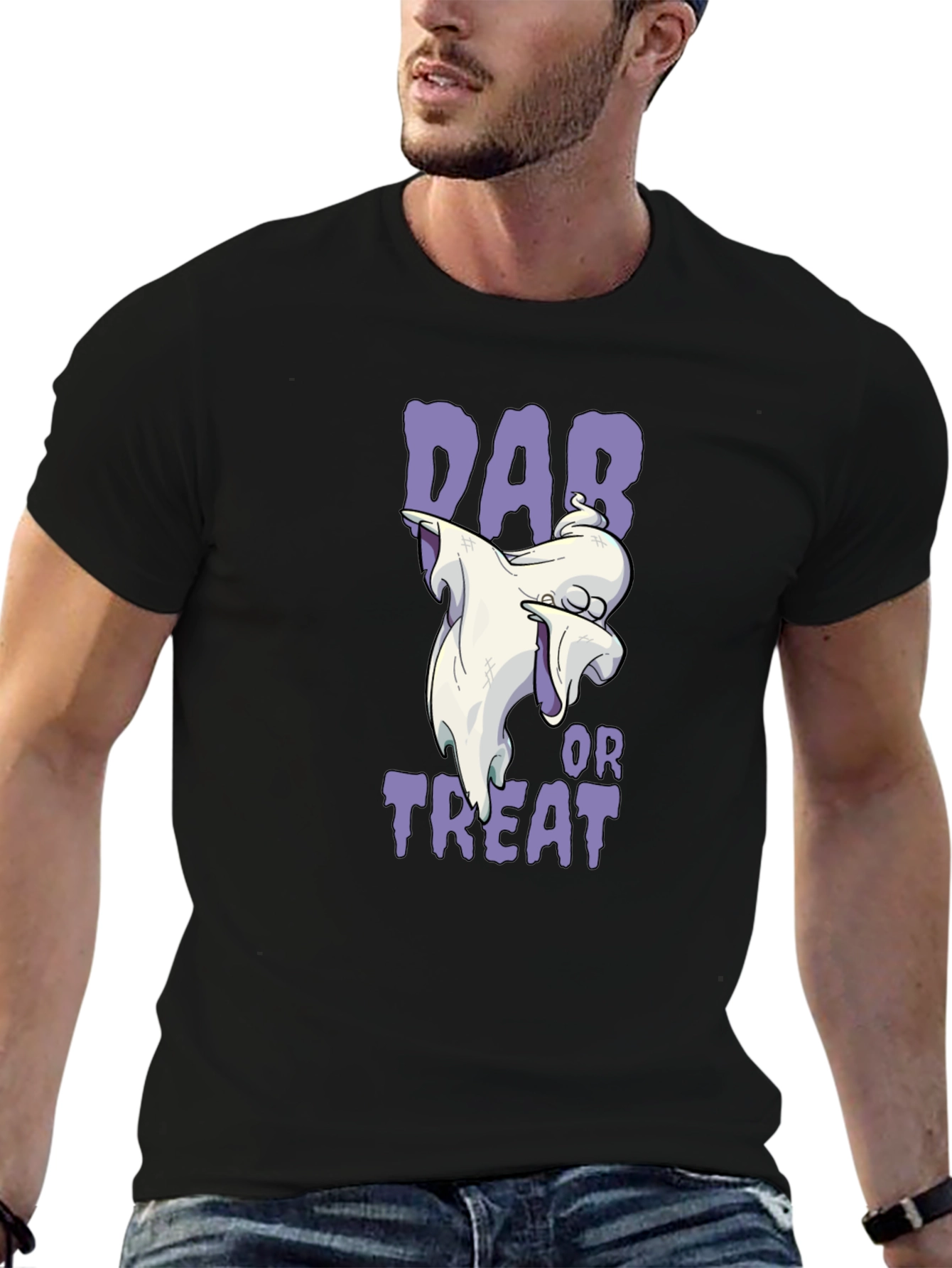 Dab or Treat Halloween Graphic T-Shirt