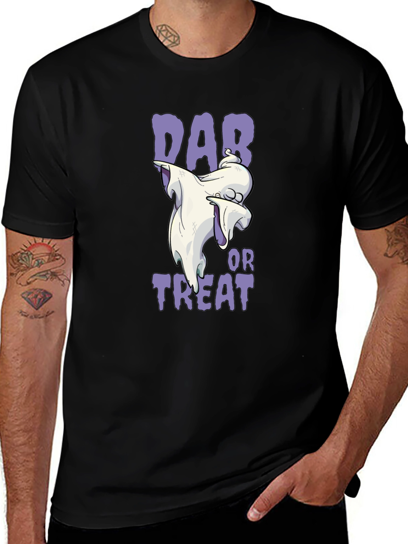 Dab or Treat Halloween Graphic T-Shirt