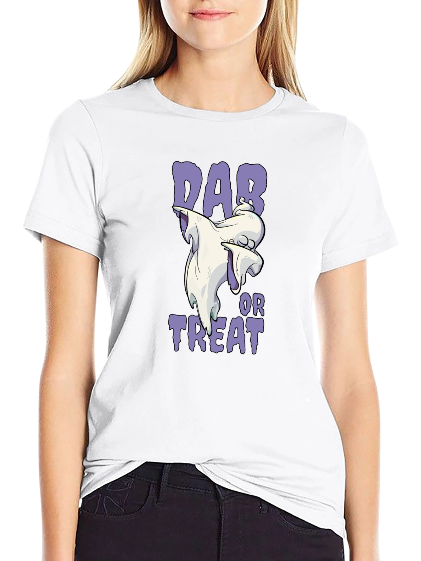 Dab or Treat Halloween Graphic T-Shirt