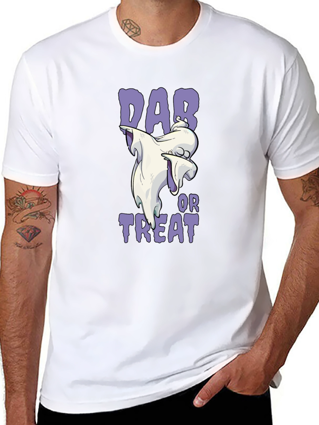 Dab or Treat Halloween Graphic T-Shirt