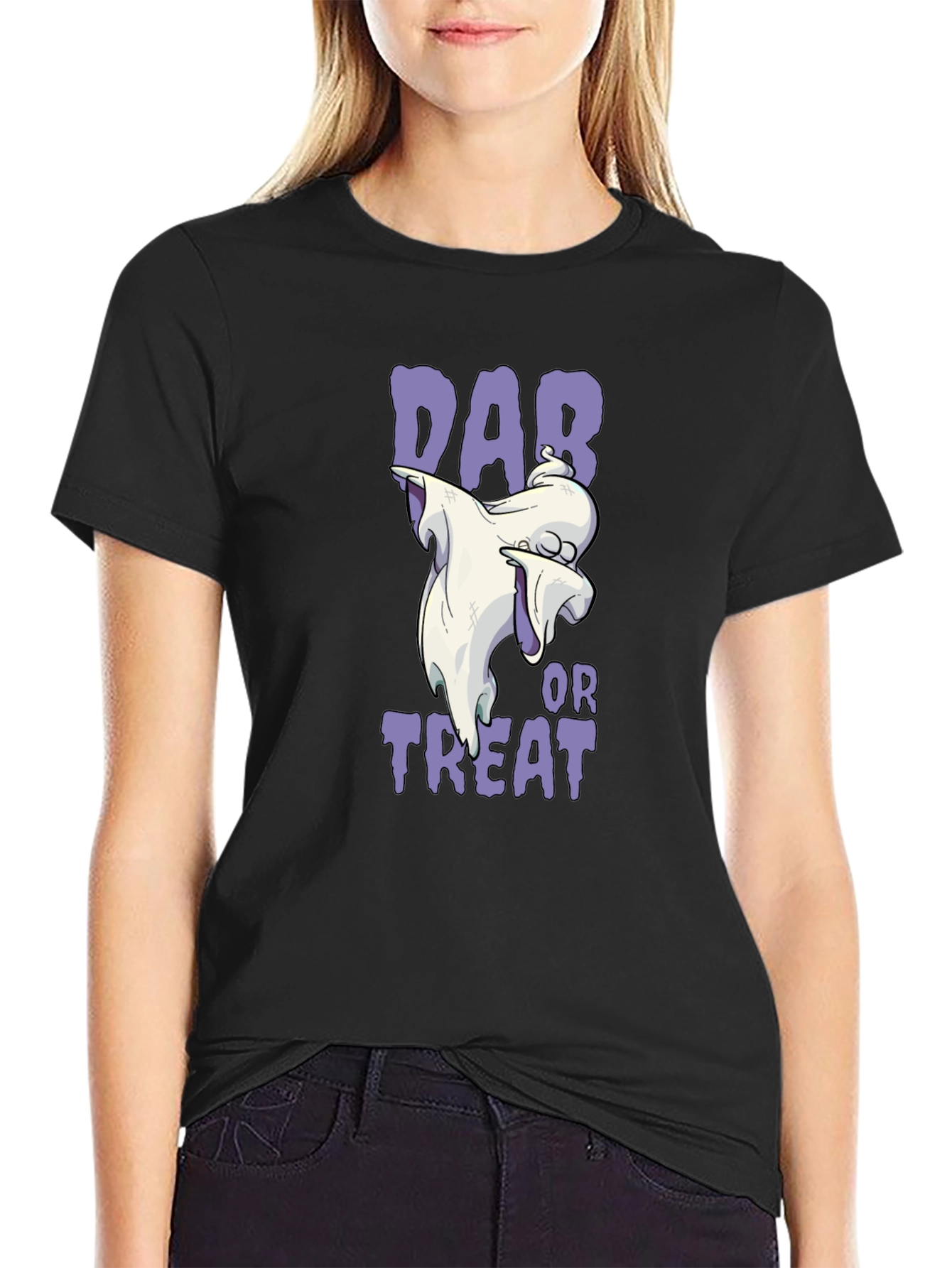 Dab or Treat Halloween Graphic T-Shirt