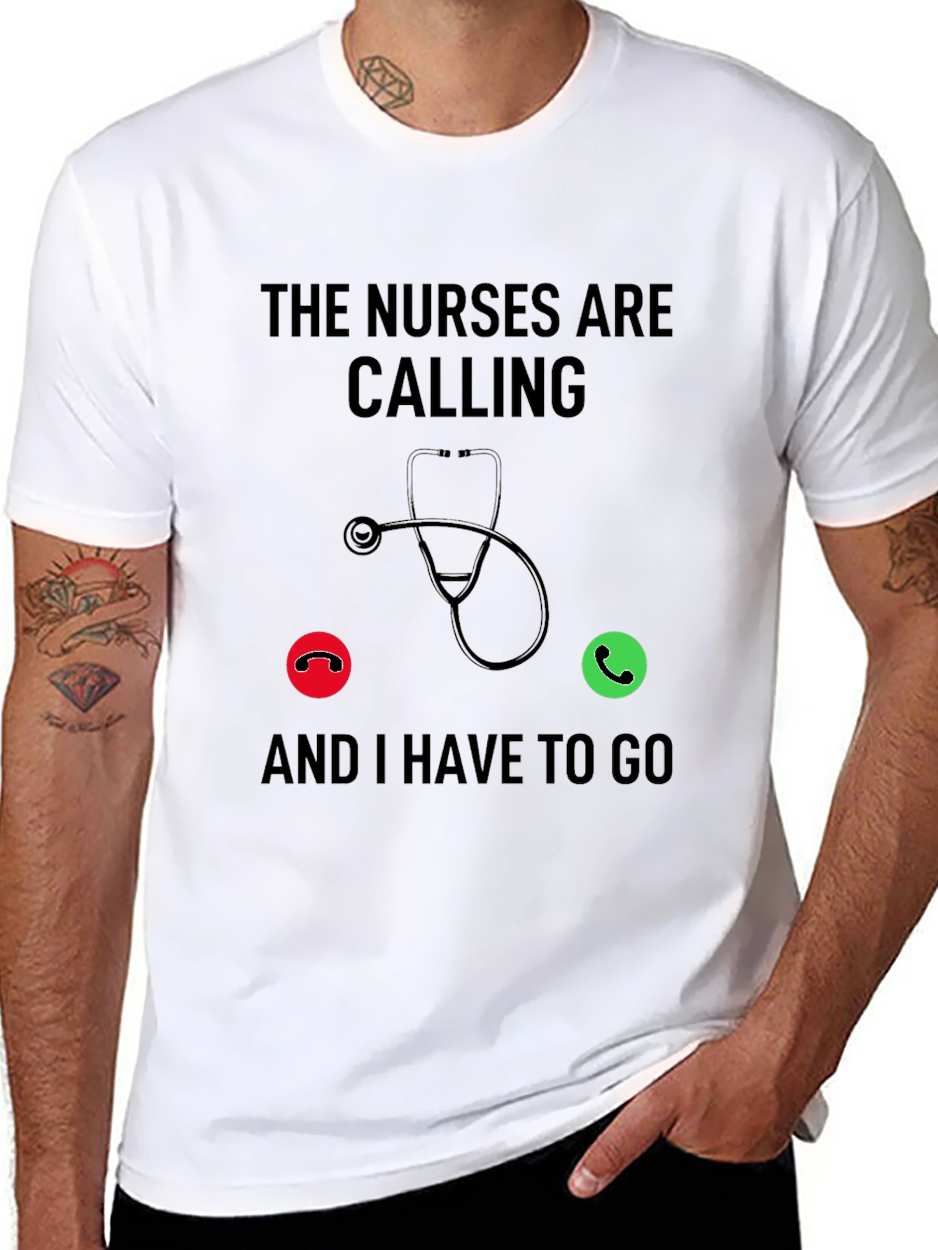 Nurses Calling T-Shirt - Medical Profession Apparel