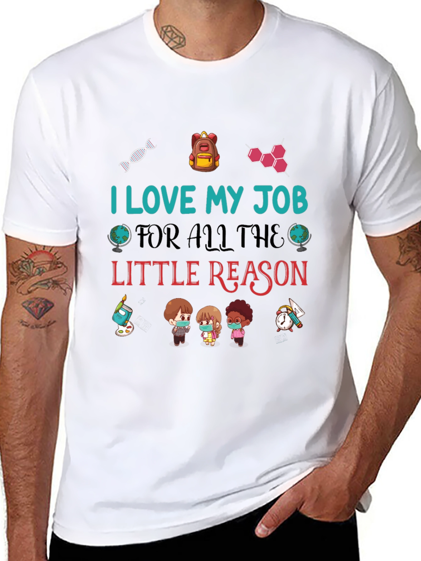 I Love My Job Teacher T-Shirt
