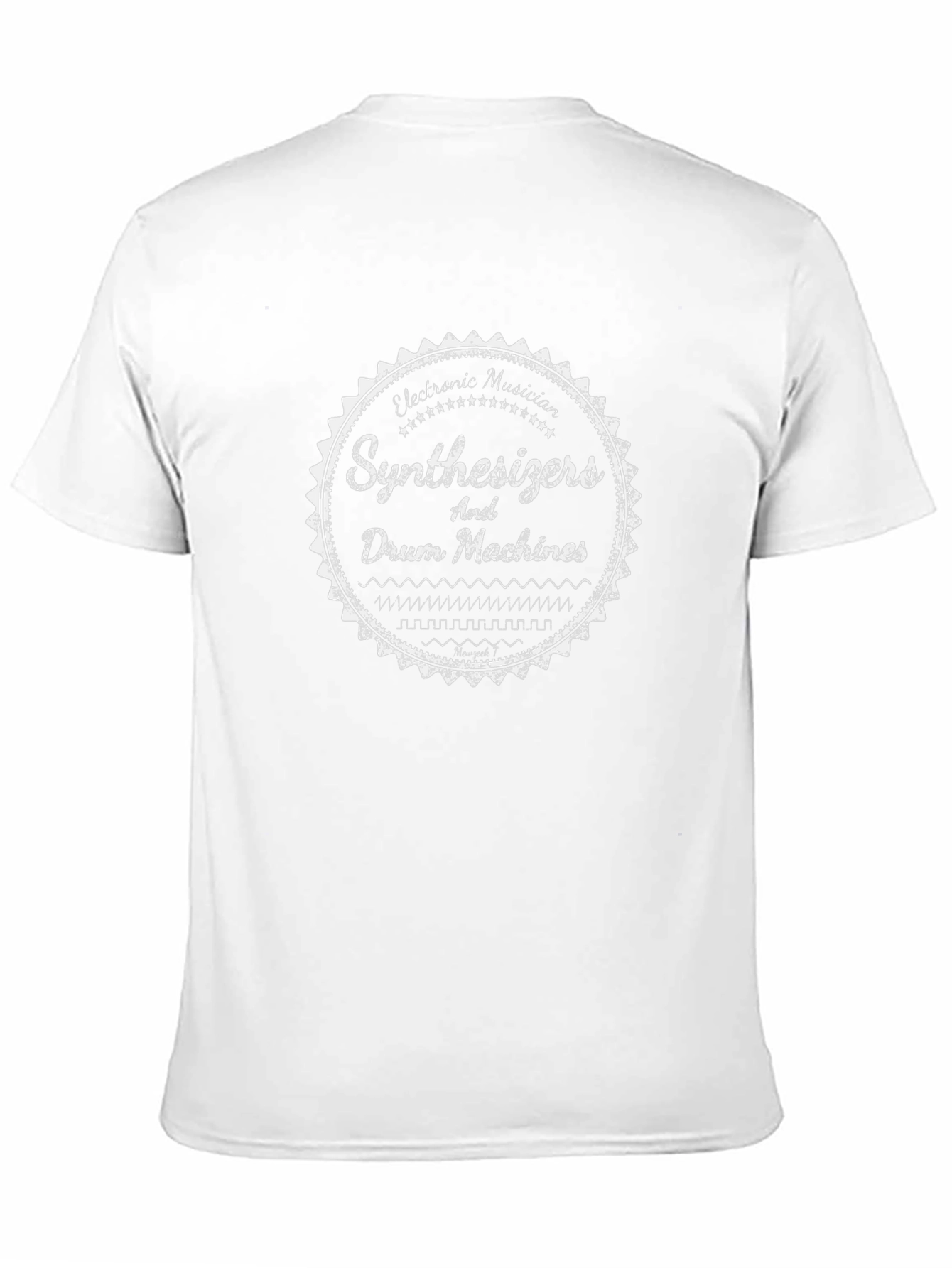Synthesizers and Drum Machines Graphic T-Shirt