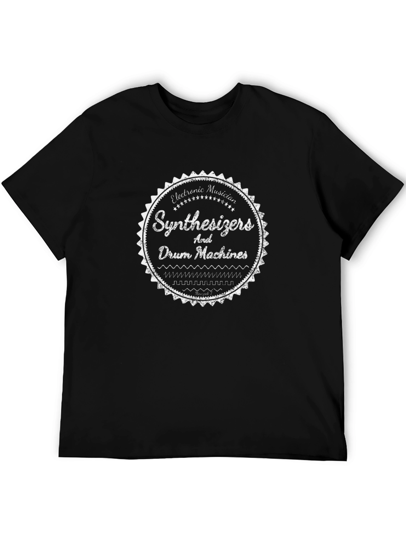 Synthesizers and Drum Machines Graphic T-Shirt