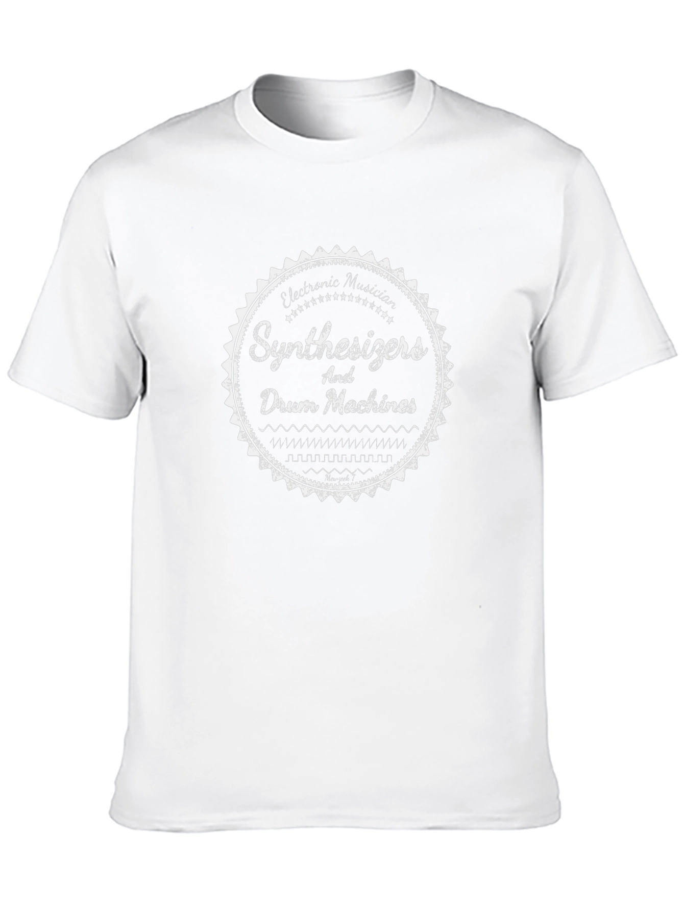 Synthesizers and Drum Machines Graphic T-Shirt