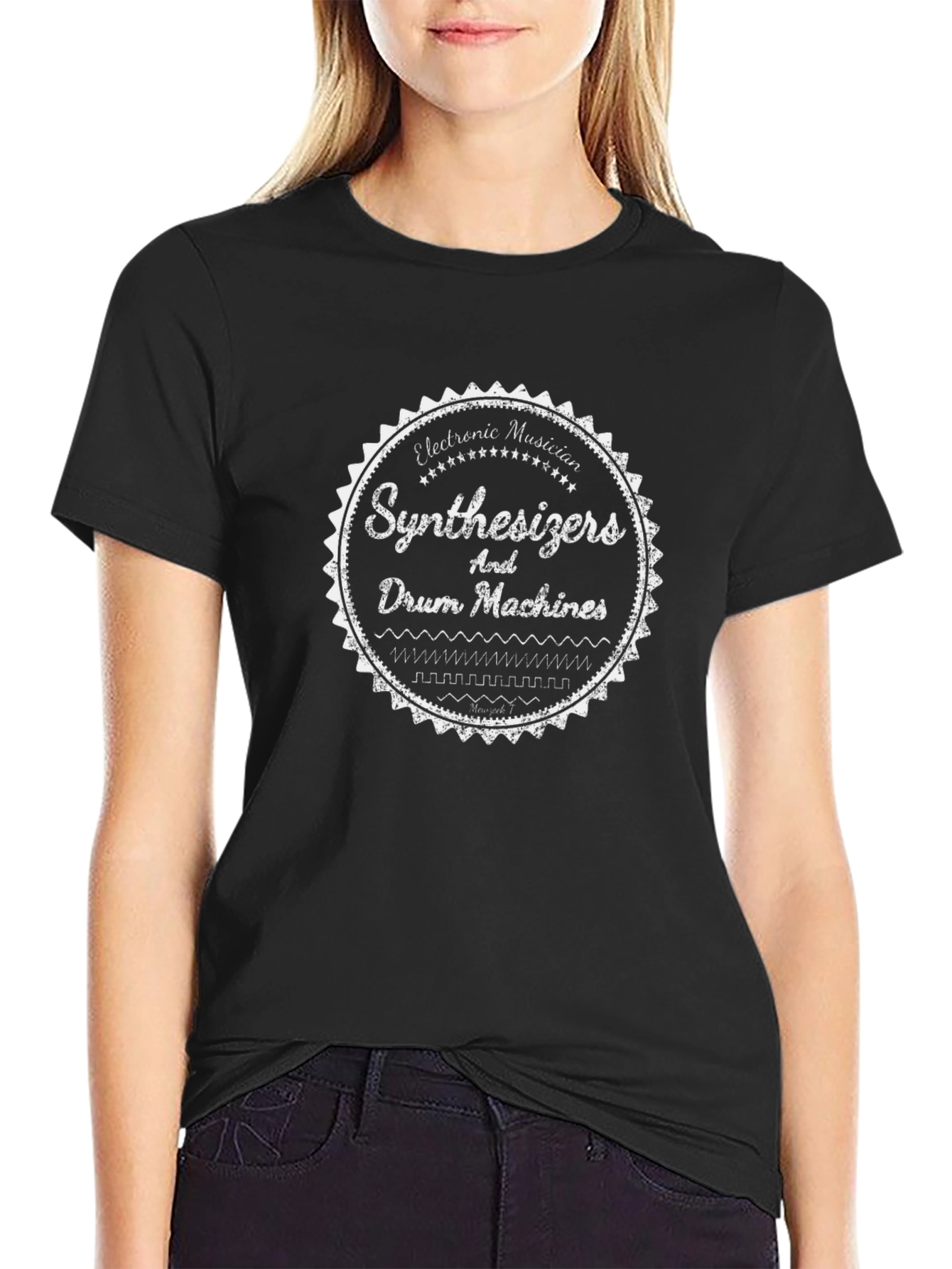 Synthesizers and Drum Machines Graphic T-Shirt