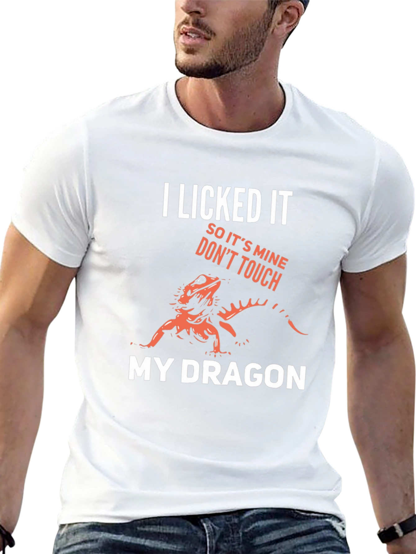 I Licked It My Dragon Graphic T-Shirt