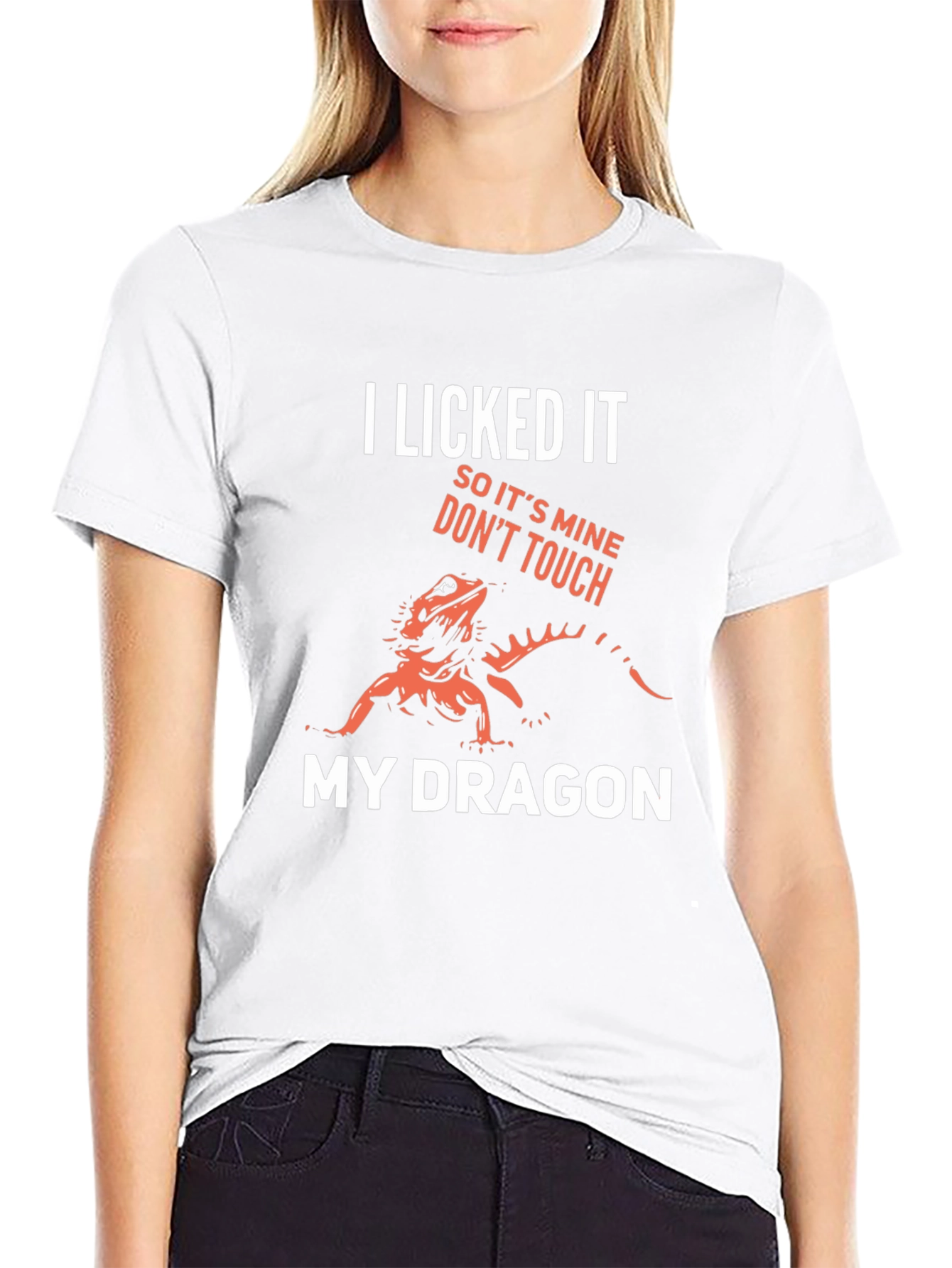 I Licked It My Dragon Graphic T-Shirt