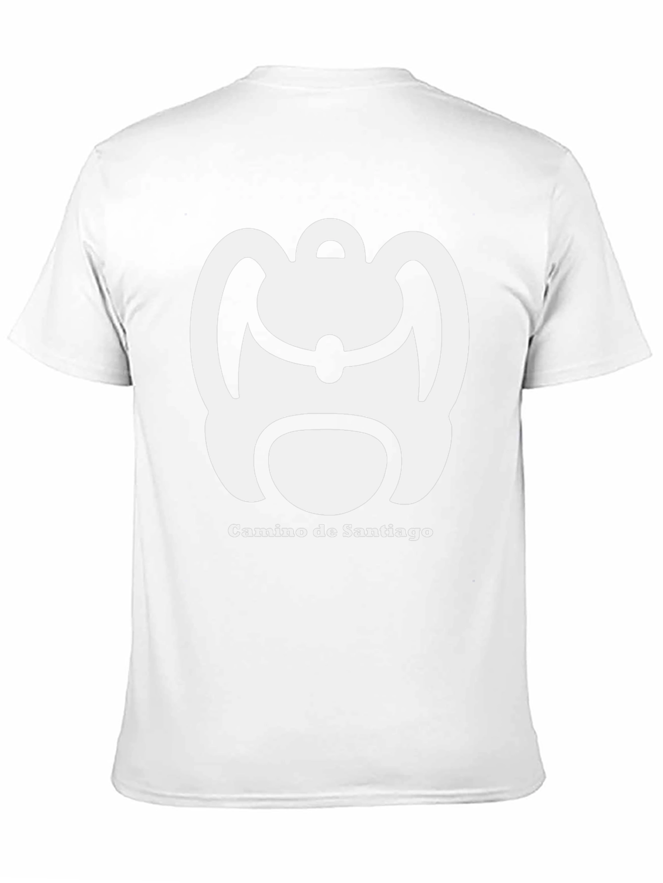 Camino de Santiago Backpack T-Shirt - Black