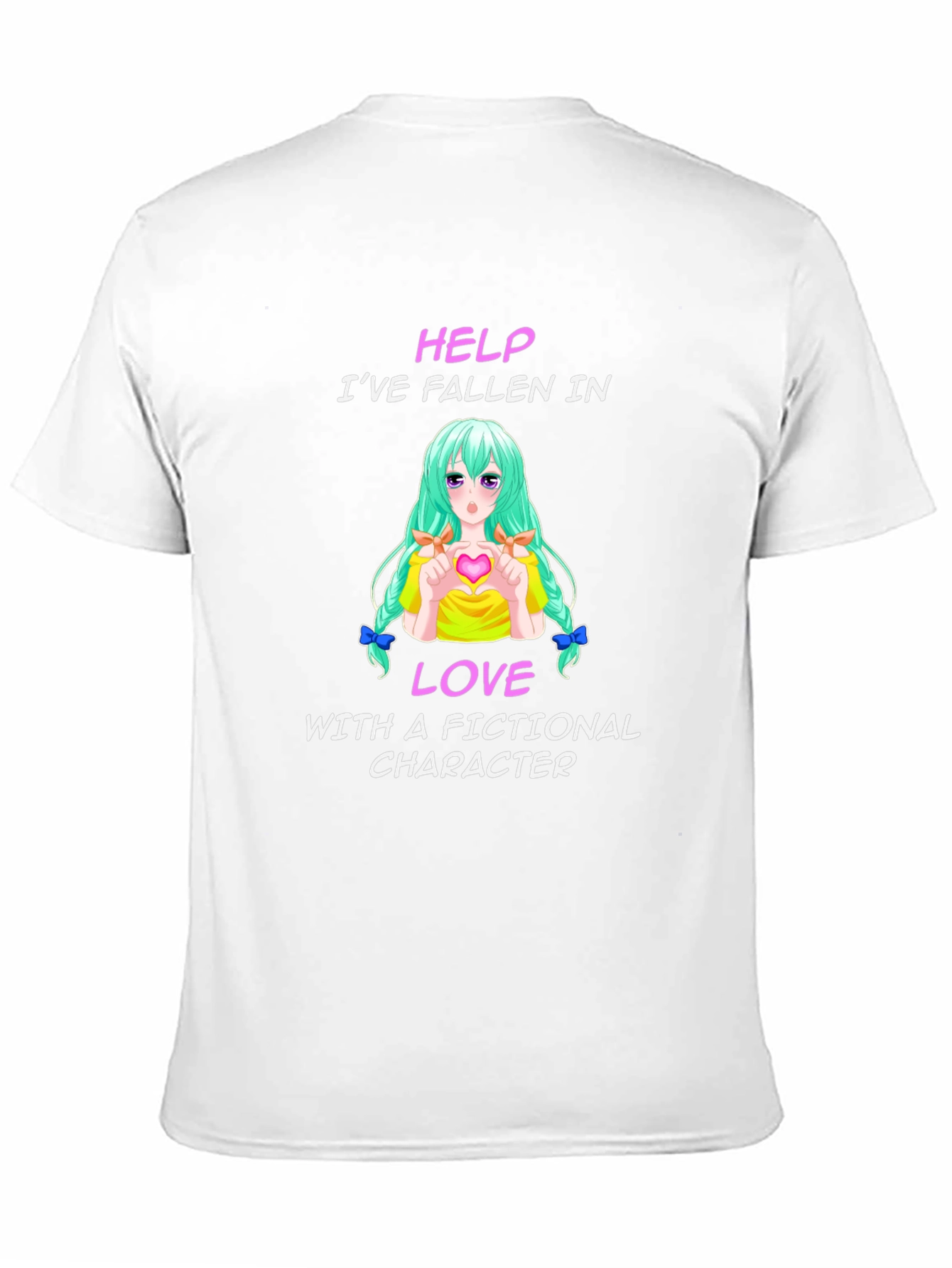 Fictional Character Lover T-Shirt - Black