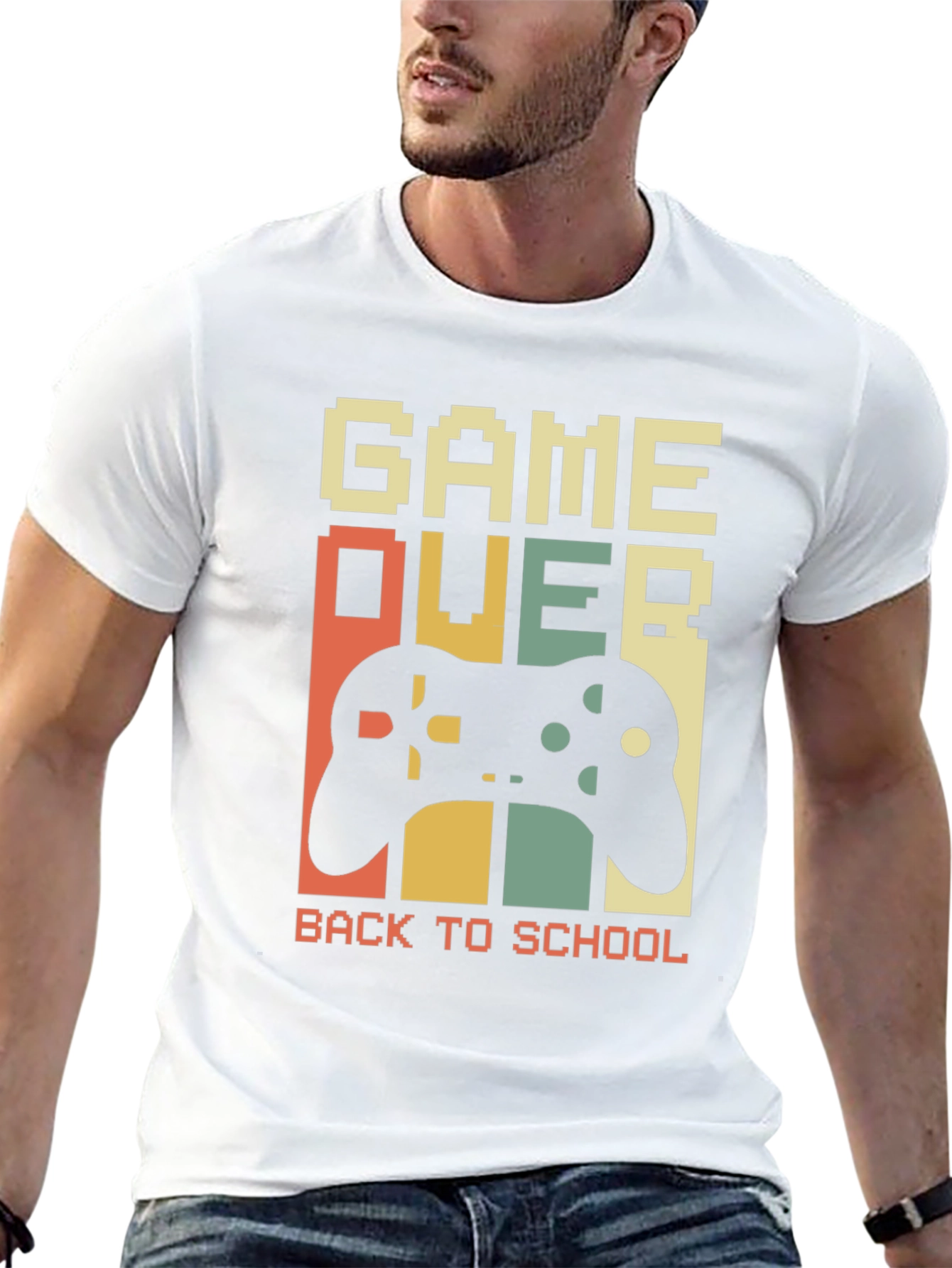 Game Over Back to School Graphic Tee