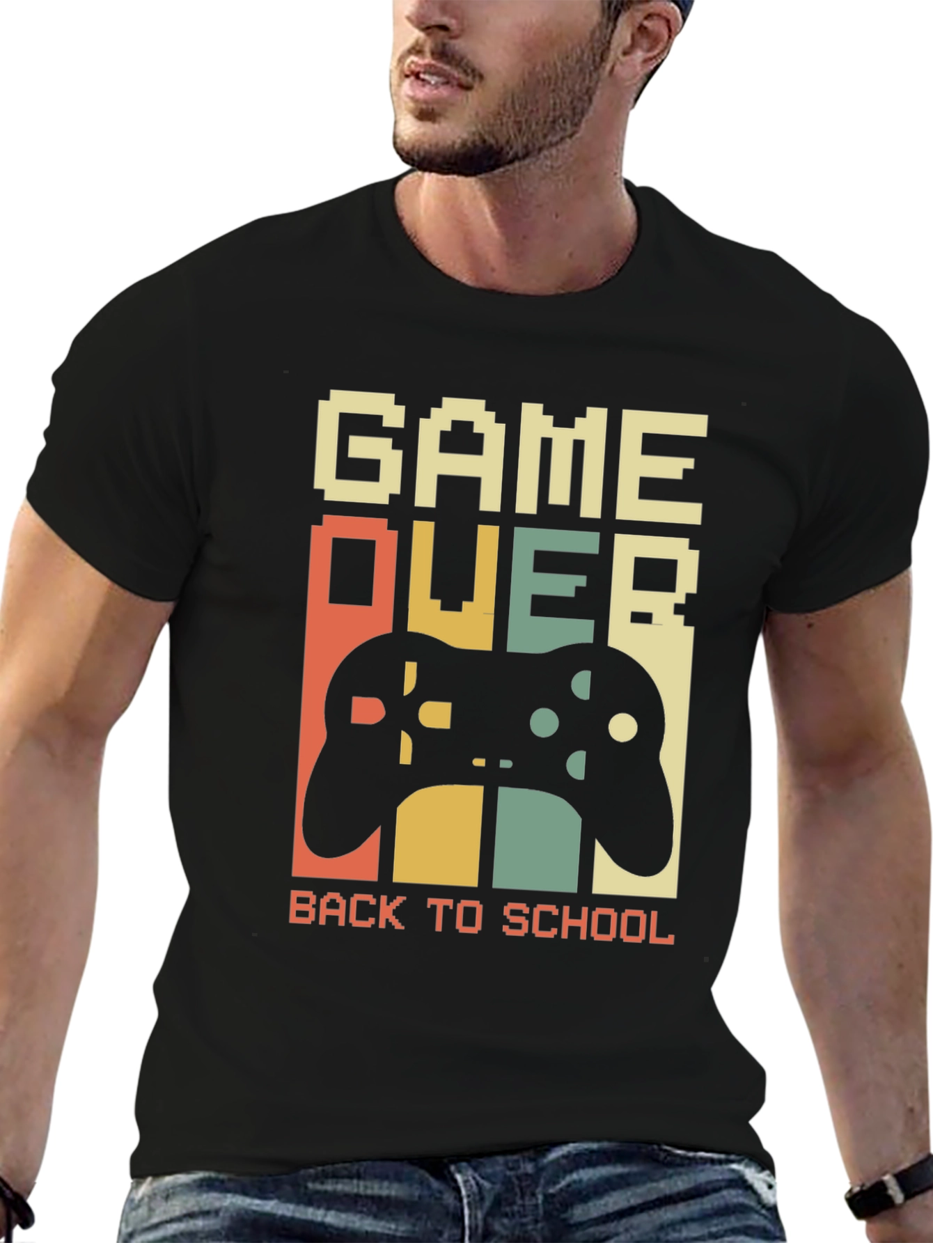 Game Over Back to School Graphic Tee