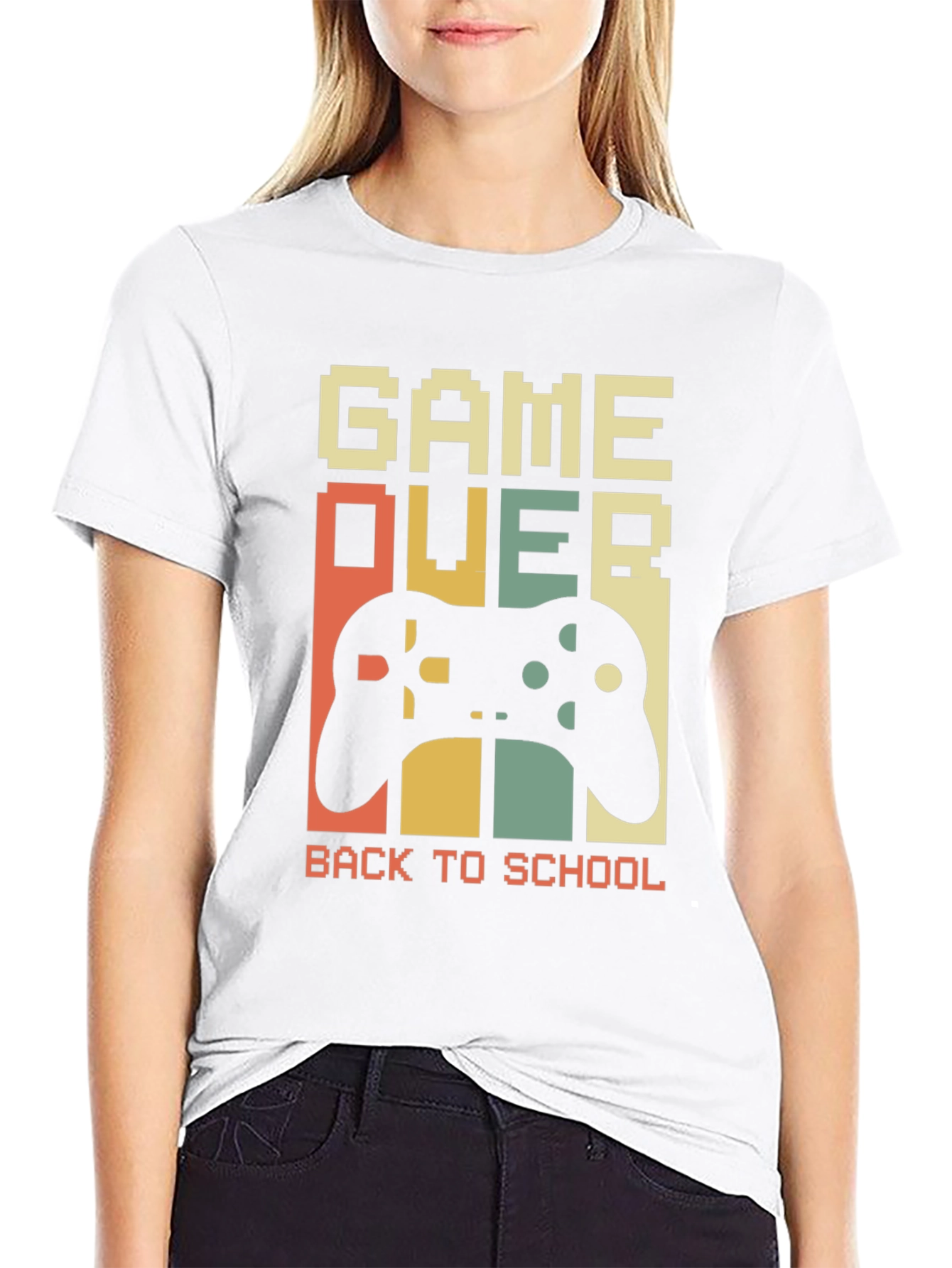 Game Over Back to School Graphic Tee