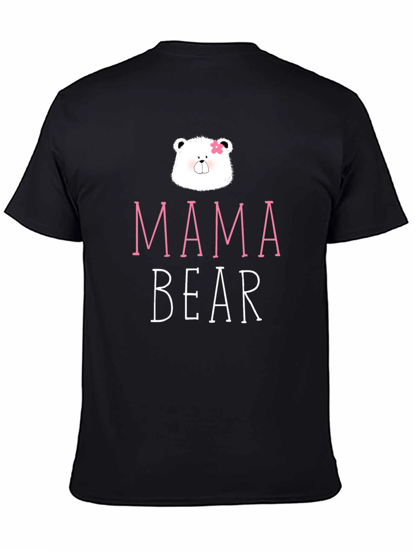 Mama Bear Graphic Tee - Cute Family Matching Shirt
