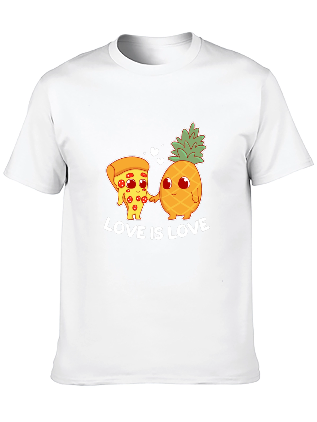 Pizza Pineapple Love Graphic T-Shirt