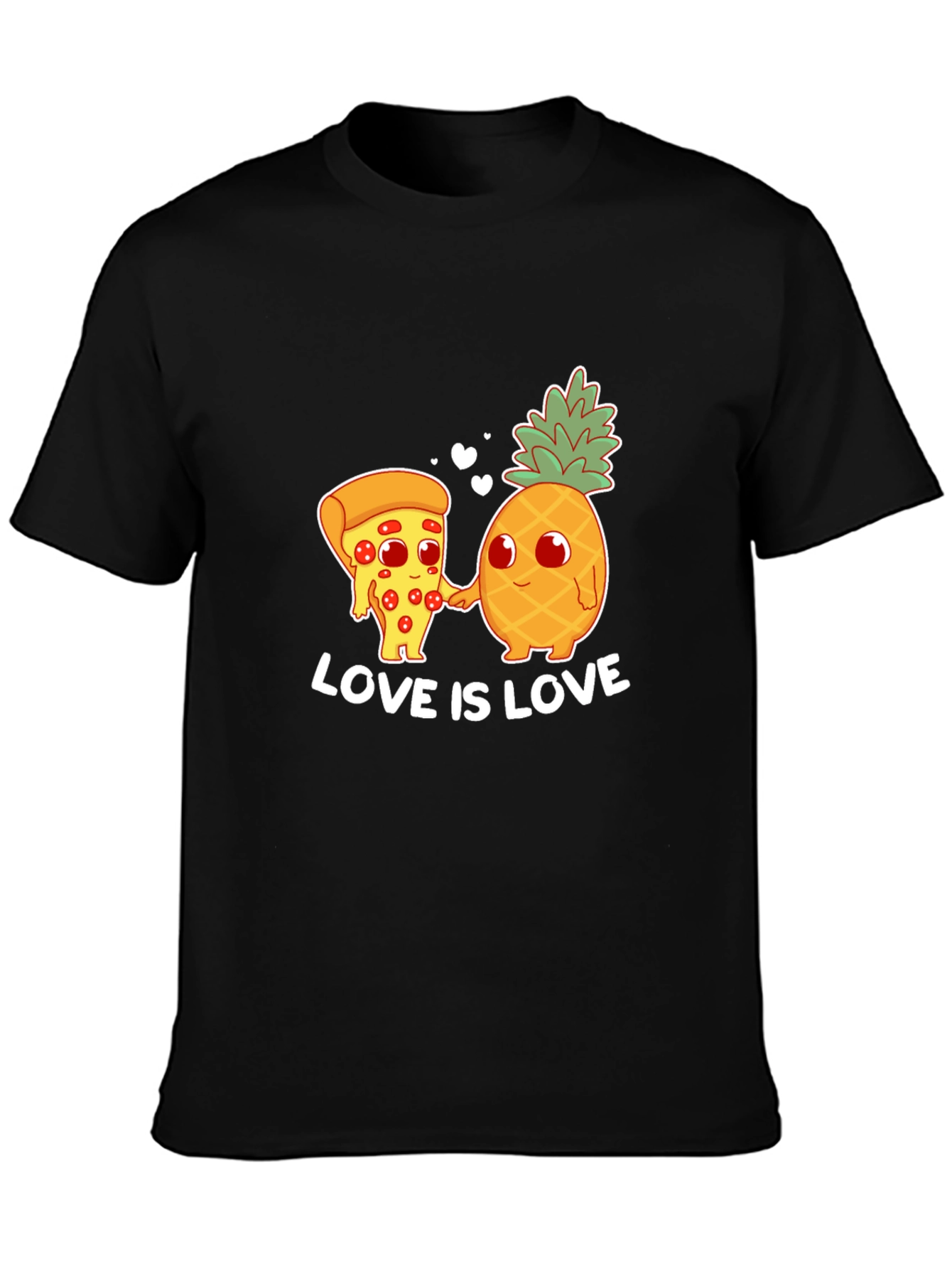 Pizza Pineapple Love Graphic T-Shirt