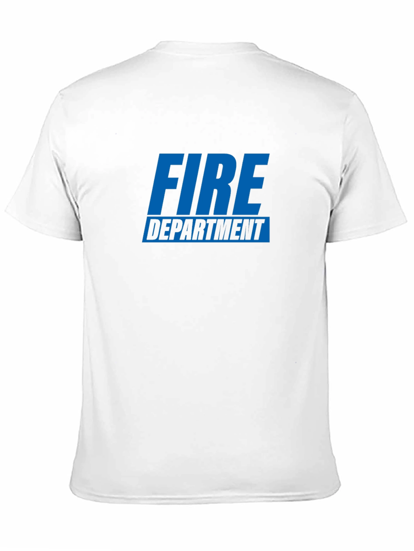 Fire Department T-Shirt - Black Graphic Tee