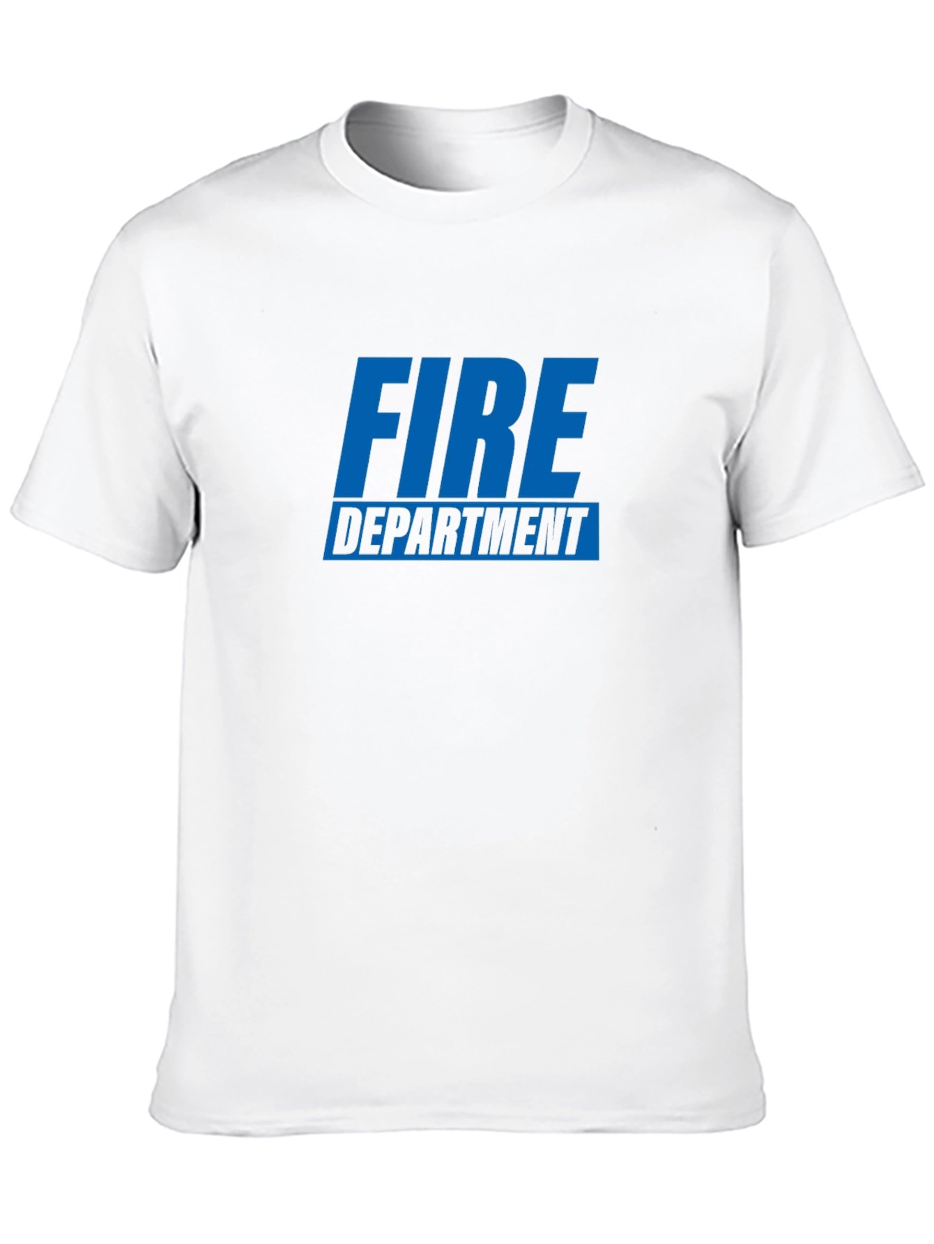 Fire Department T-Shirt - Black Graphic Tee