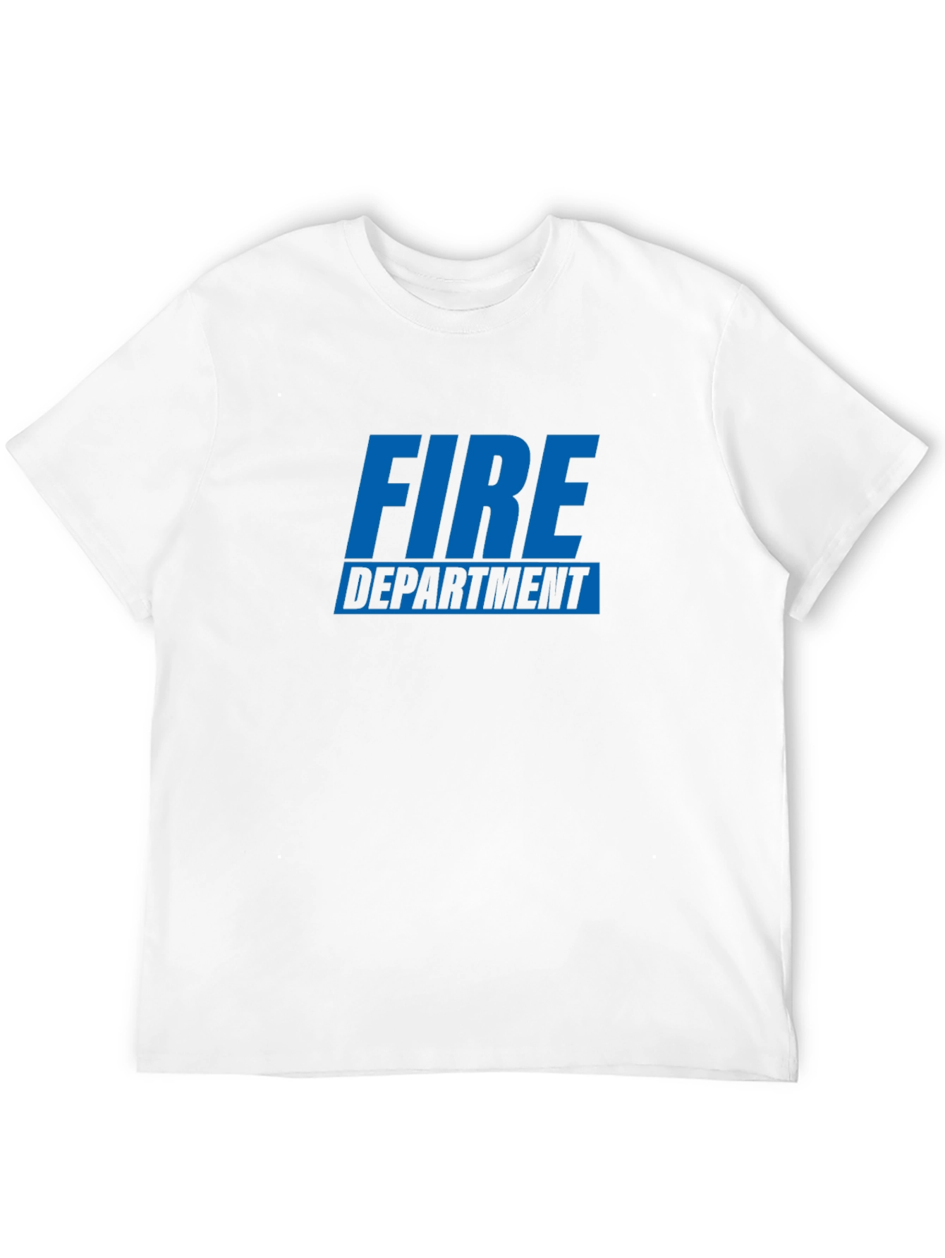 Fire Department T-Shirt - Black Graphic Tee