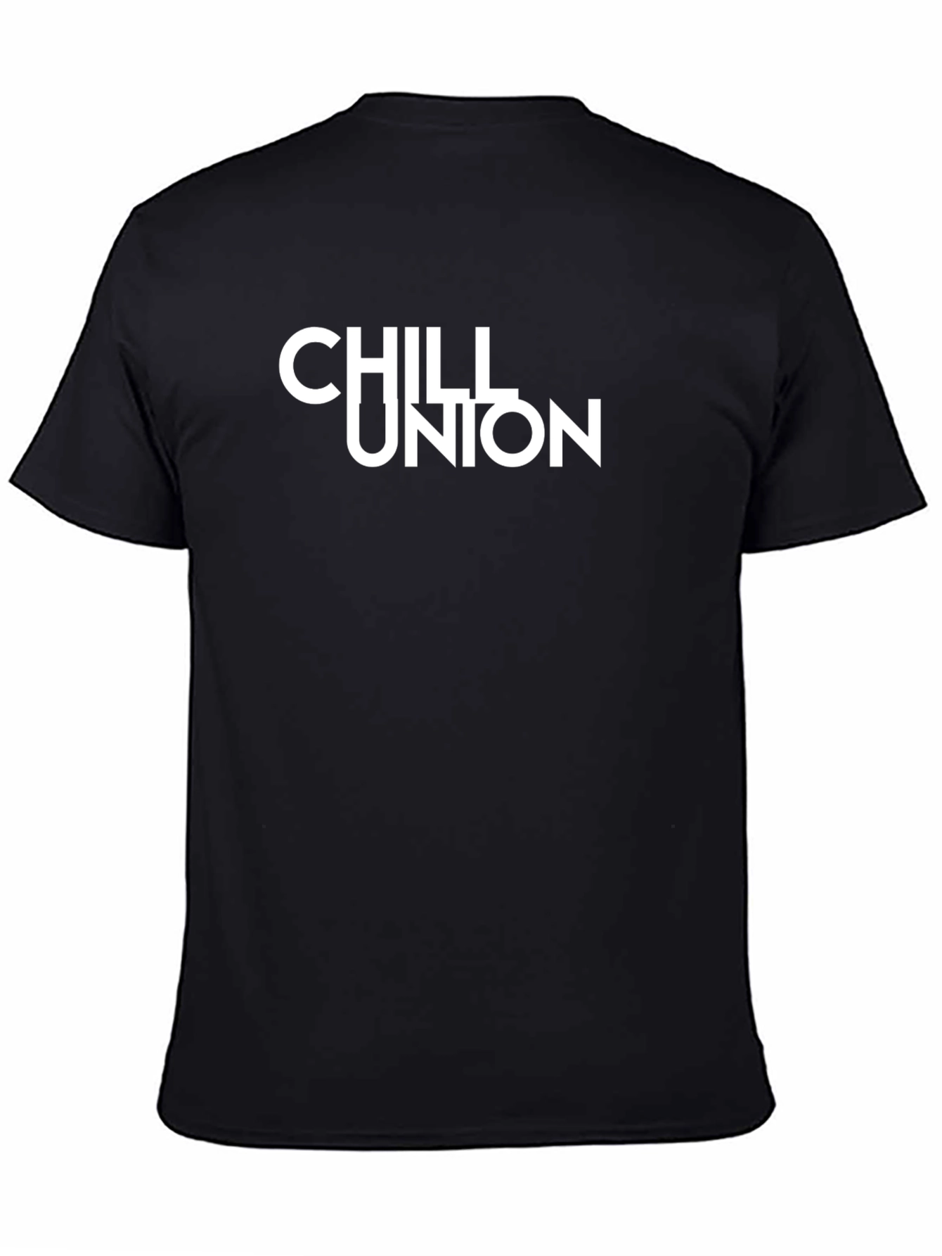 Chill Union Black T-Shirt Casual Style