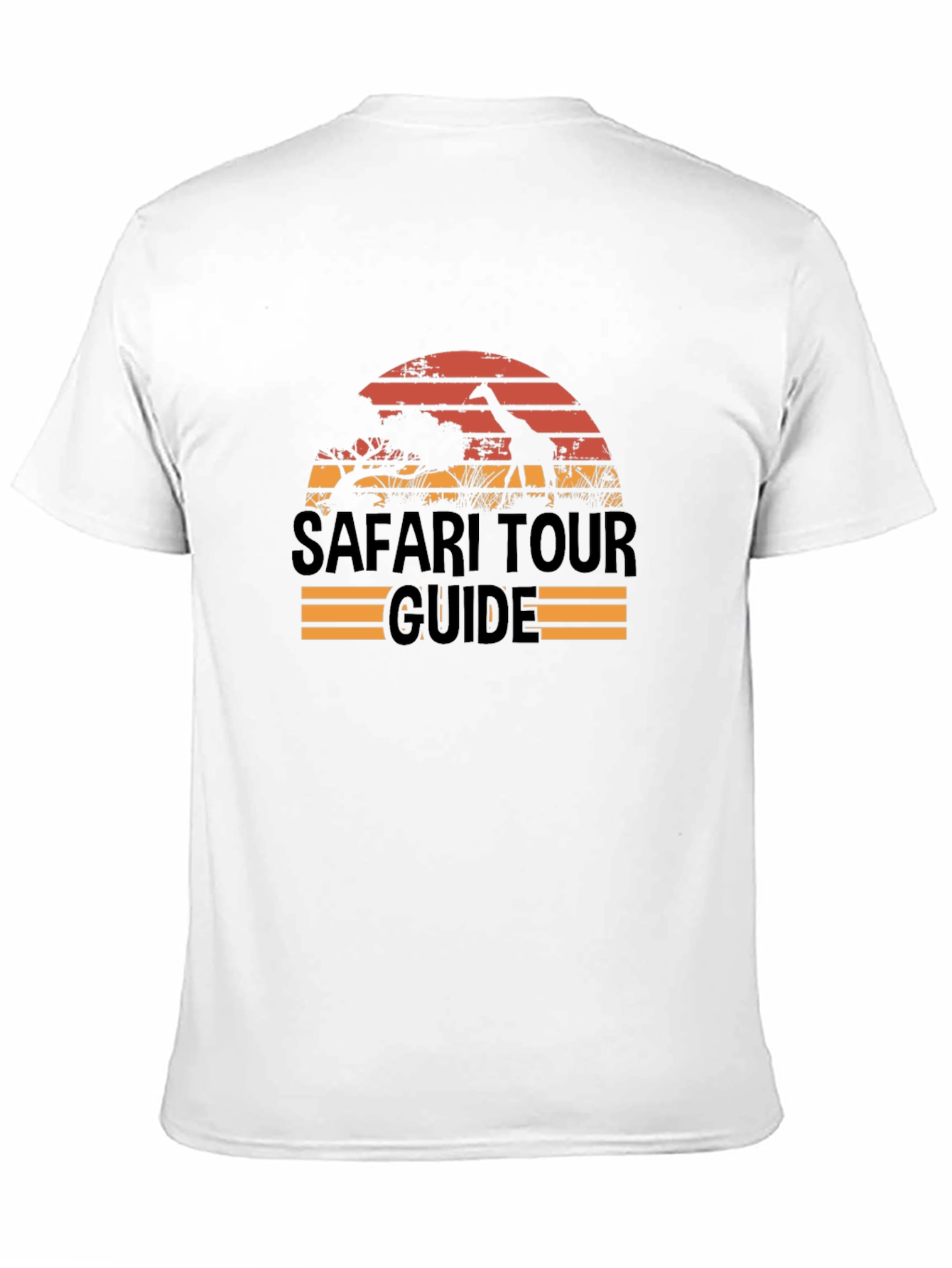 Safari Tour Guide T-Shirt - Black
