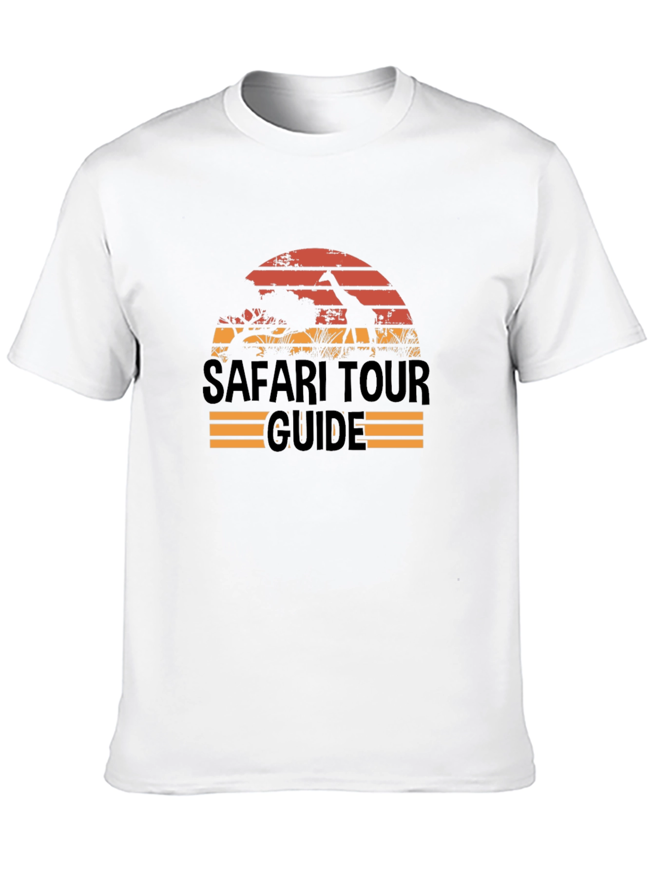 Safari Tour Guide T-Shirt - Black