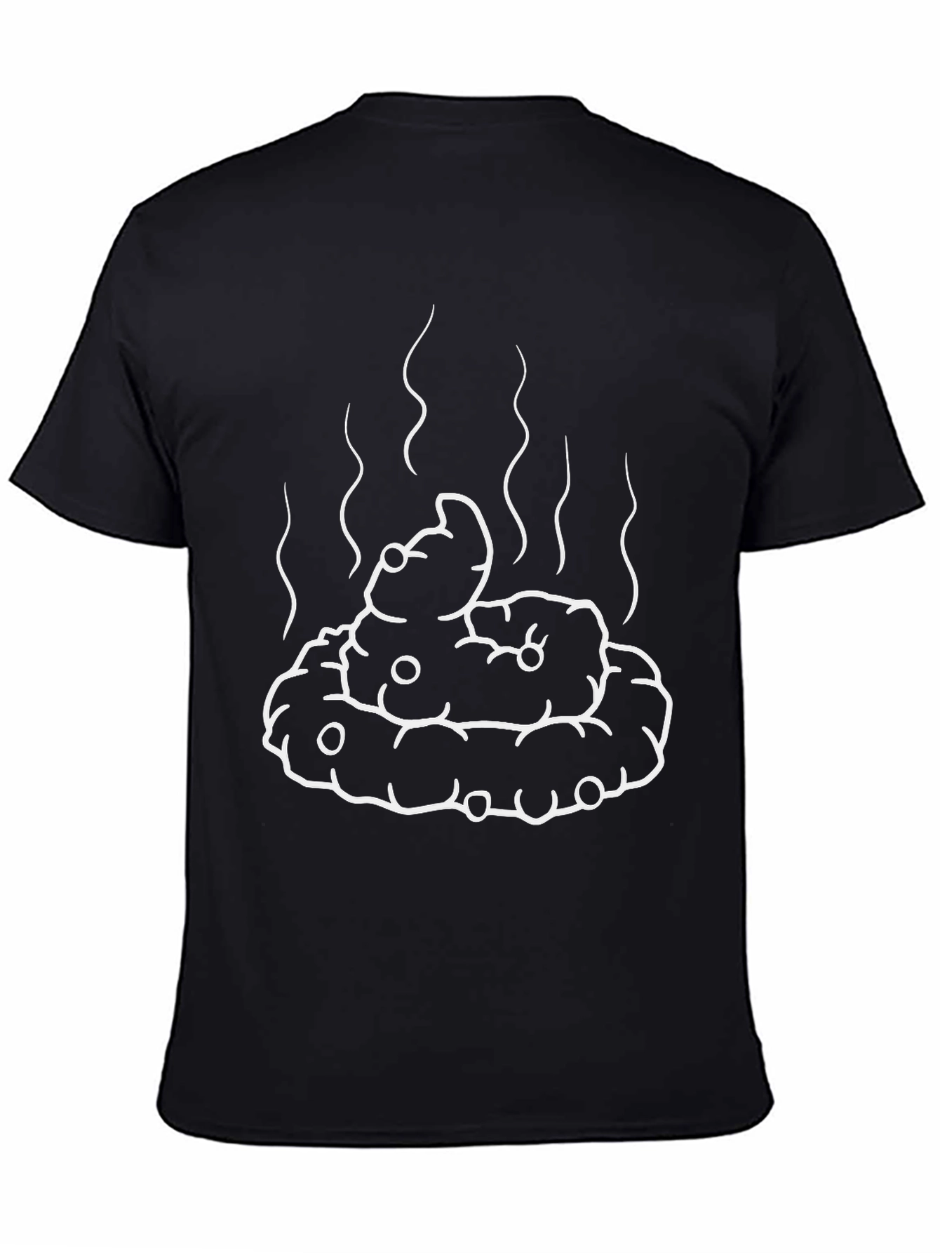 Funny Poop Emoji Graphic T-Shirt
