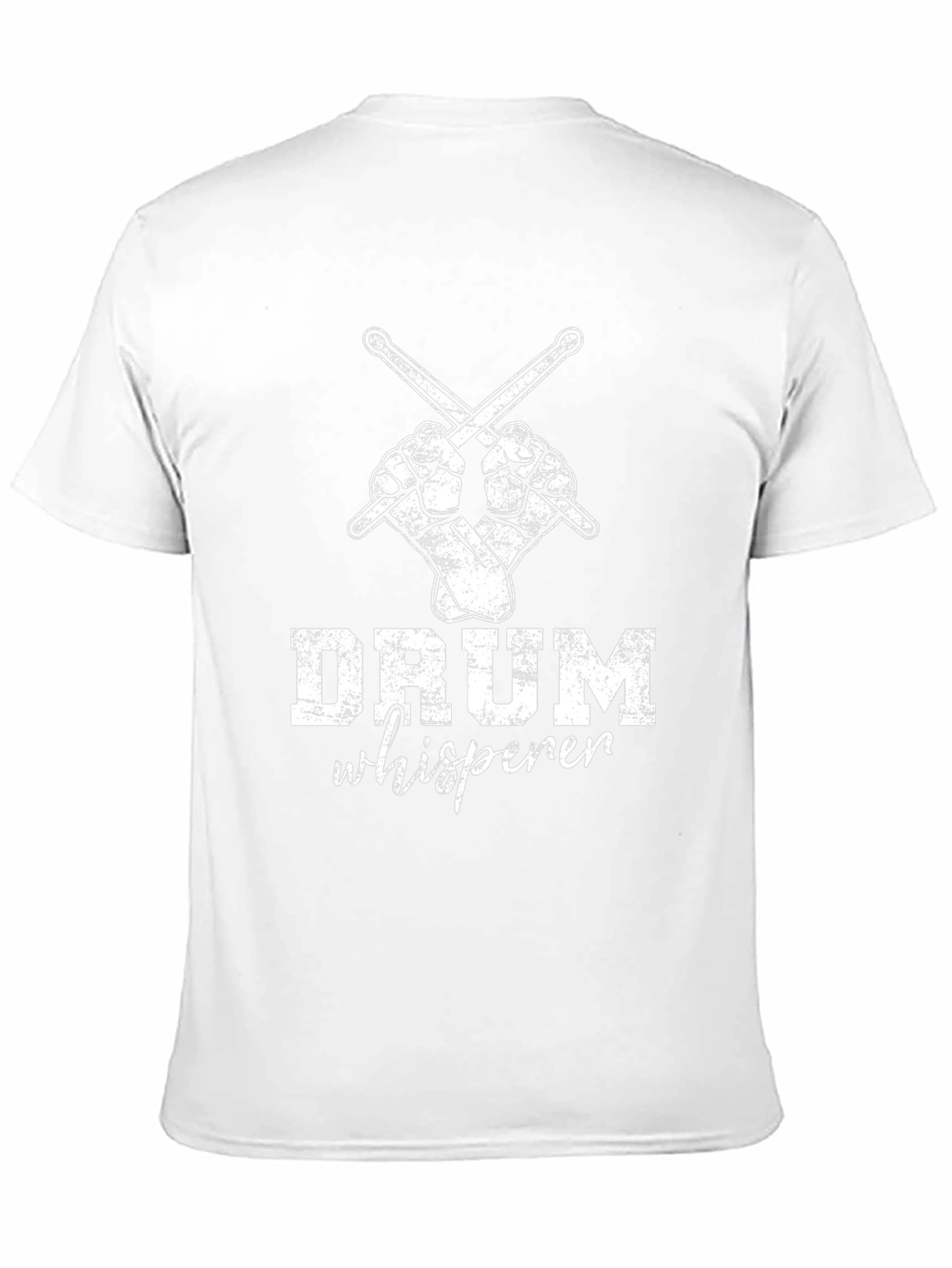 Drum Whisperer Graphic Tee - Black Cotton Shirt